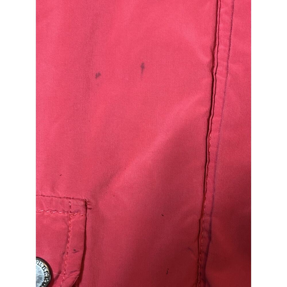 Burberry London Jacket Youth Red Nova Check Winter Rain Boy Zip Snap Size 10 US - Picture 7 of 12